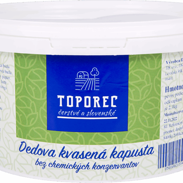 Toporecká dedová kapusta 3kg