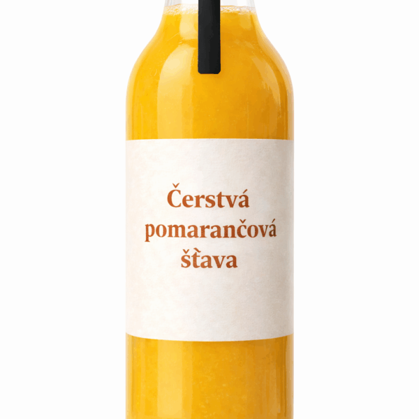 Pomarančová šťava čerstvá 1L