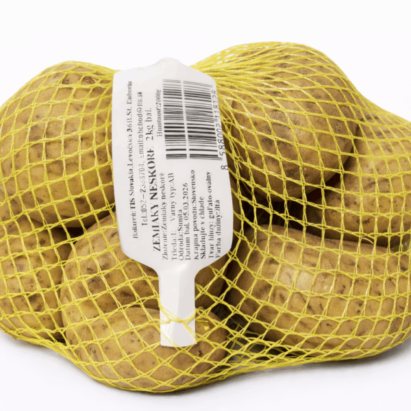 Zemiaky neskoré balené 2kg TIS/I./SK, žlté, ovál Toporecké