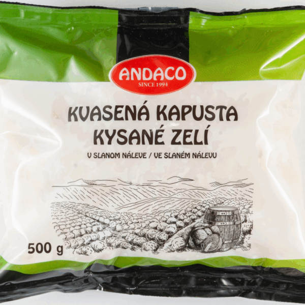Kapusta kyslá Andaco 1kg/SK
