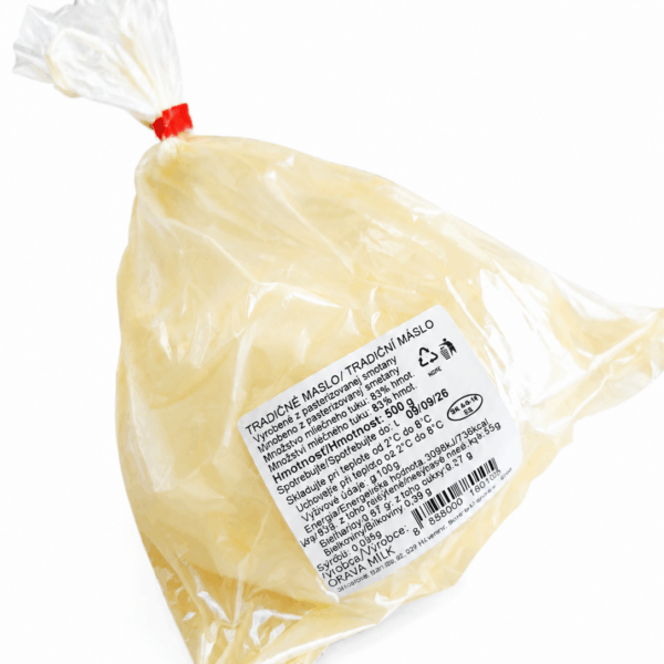 Tradičné maslo 500 g balenie pre GASTRO