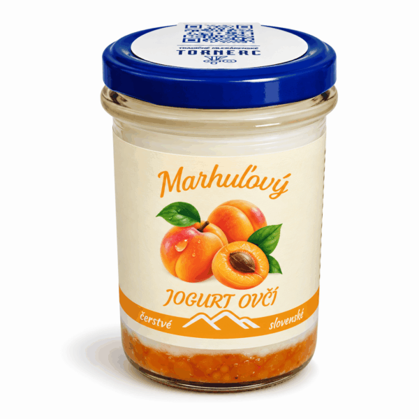 Jogurt ovčí marhuľa Toporecký 190g